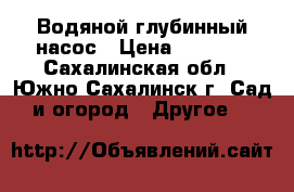 Водяной глубинный насос › Цена ­ 6 000 - Сахалинская обл., Южно-Сахалинск г. Сад и огород » Другое   